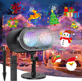 AIMENGME Pet and Child Safe Holiday Light – LED Projection with Timer and No Hot Surface