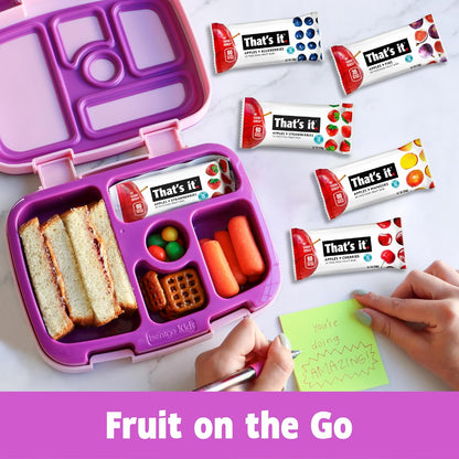 That's it. Mini Fruit Bars – Desk Drawer Fuel for Study Sessions, Two-Ingredient Clean Label Snack
