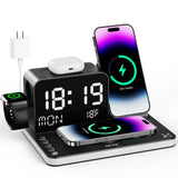 Acer Gadget Multi-Port Charging Dock – Co-Working Space Power Center with Bluetooth Time-Sync Display