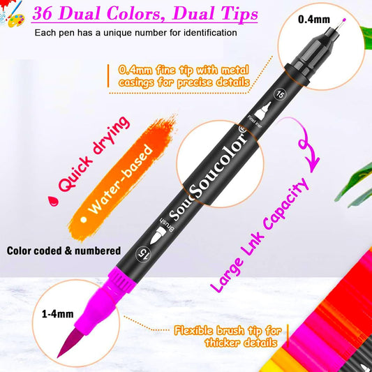 water-based, vibrant, blendable ink that is smudge-resistant