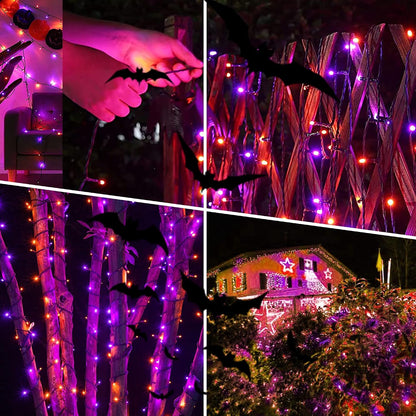 weillsnow Worry Free String Lights 164FT – IP44 Sealed Bulbs and 29V Safe Design for Sleep and Family Use