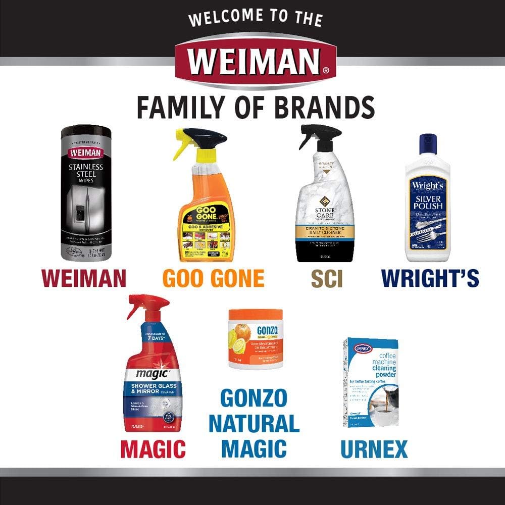 Weiman Jewelry Polish Cleaner – Effortless Grab-and-Use Wipes for Uncluttered Vanity and Drawer Systems