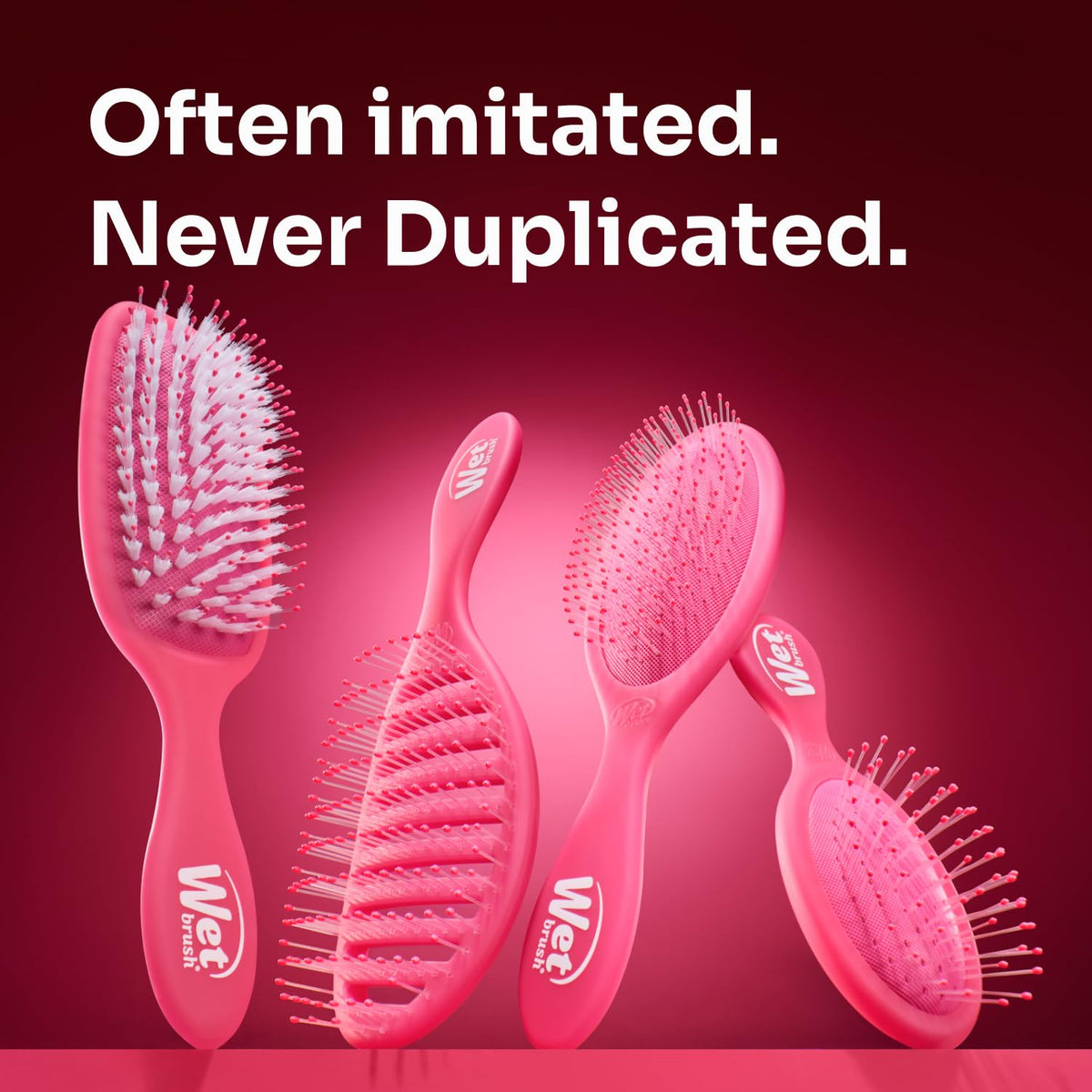 Wet Brush Bluey Mini Detangler, Wet and Dry Use Pain-Free Brushing for Toddlers and Young Children at Home or Travel