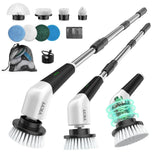 YKYI Electric Cleaning Brush for Car Interior and Exterior – Detail Dashboard, Cup Holders, Wheels and Rims Without Cords or Hoses