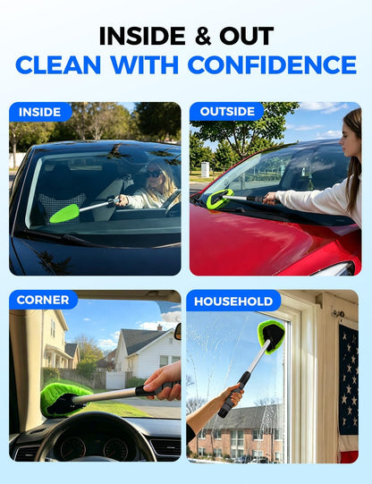 XINDELL Auto Windshield Brush – Reusable Pads That Cut Cleanup Time for Fleet and Daily Drivers