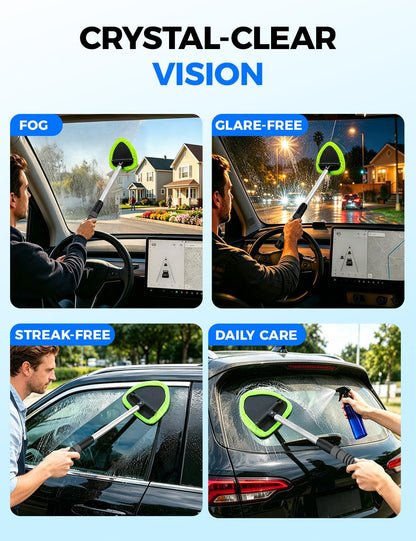XINDELL Auto Windshield Brush – Reusable Pads That Cut Cleanup Time for Fleet and Daily Drivers