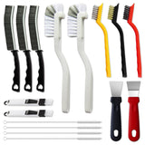 16Pcs Deep Cleaning Brush Set – Clean Living Essential for Pet Owners and Sensitive Households