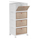 White - 4-Tier 32QT