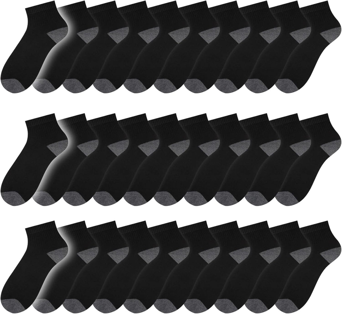 ZEAYEA 30-Pair Ankle Socks – Practical Birthday Gift for Men Who Have Everything