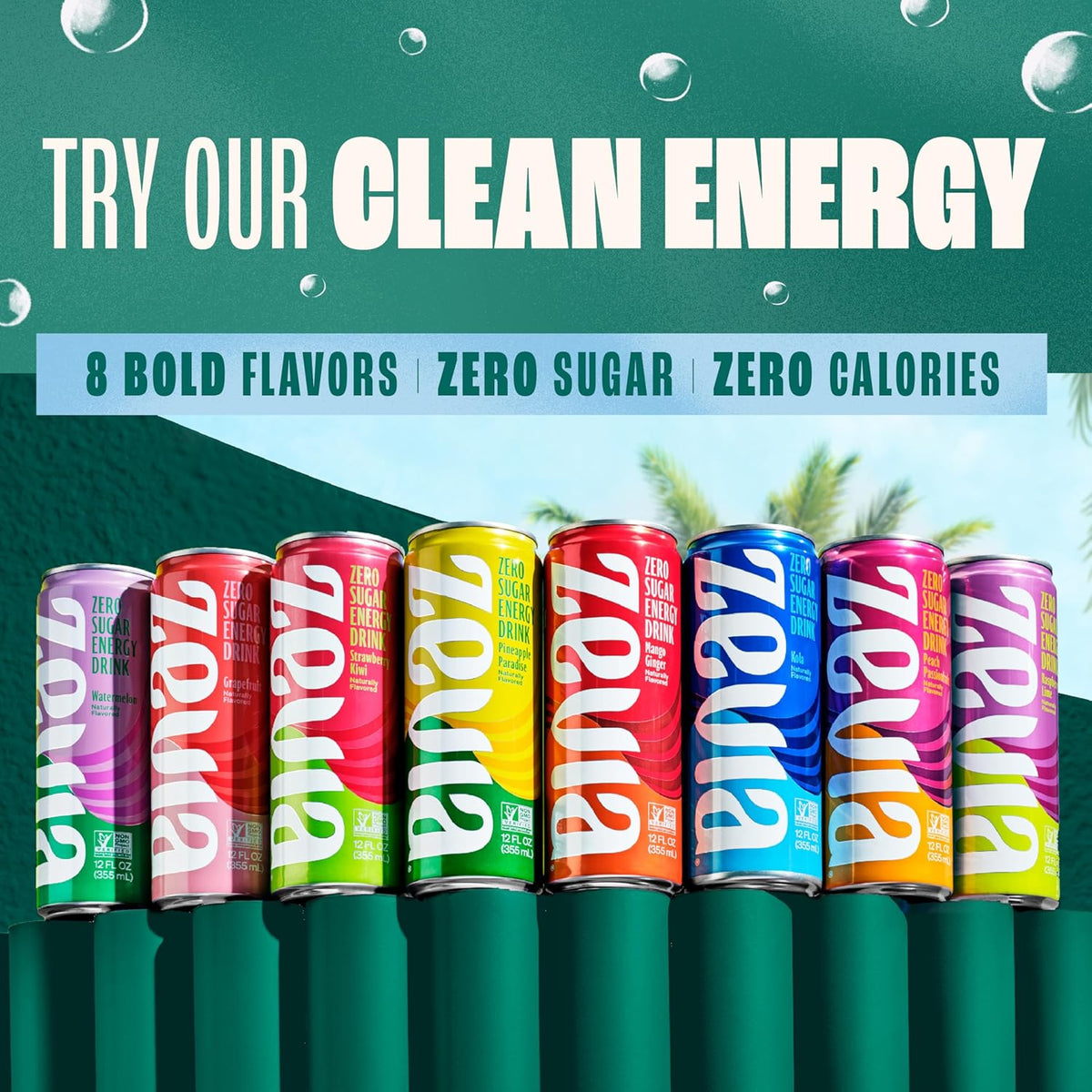 Zevia Rainbow Pack Zero Sugar Soda 24-Cans – Streamlined All-in-One Soda Solution for Minimalist Grocery Runs