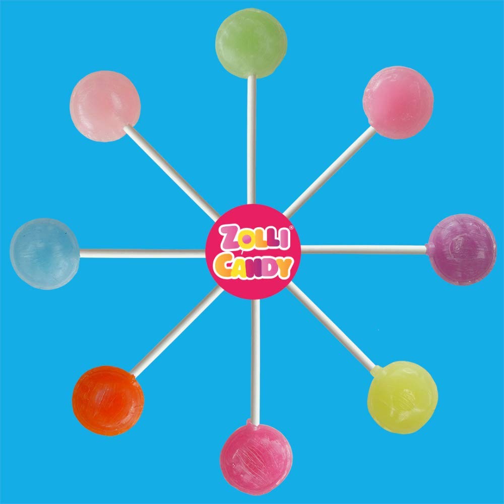 Zollipops Clean Teeth Pops Sugar Free Candy with Xylitol – Kid-Safe Lollipops for Lunchboxes and Nursery Snack Time