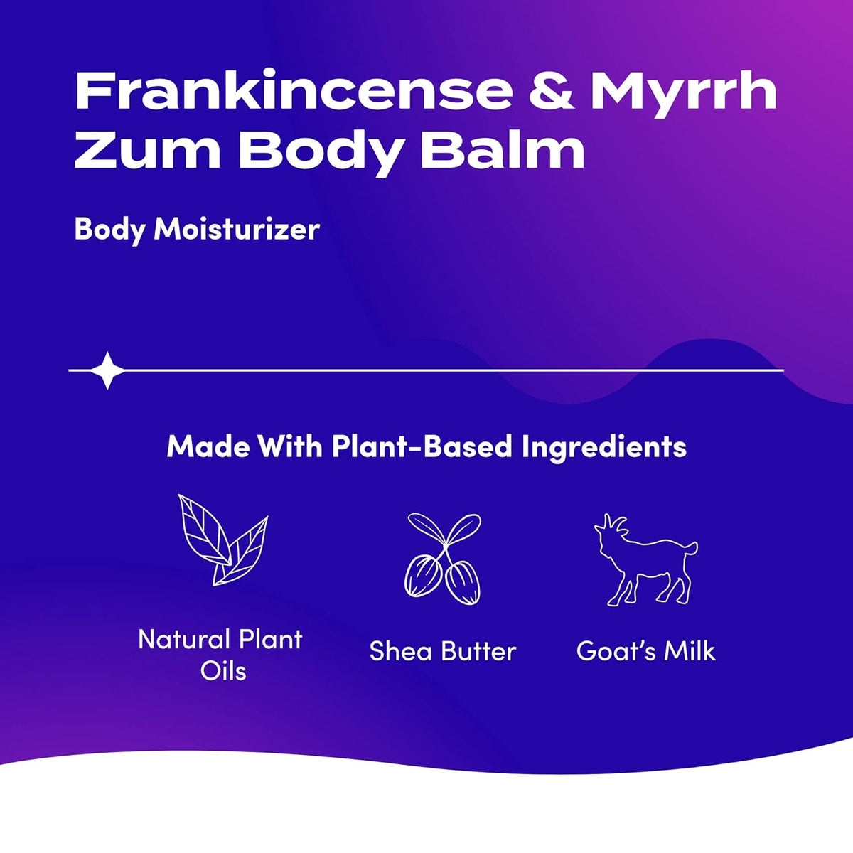 Zum Body Balm Moisturizer – Meditation Space Aroma, Dragon's Blood 2.5 oz Resinous Balm for Yoga Room and Stress Relief Rituals